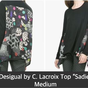 Desigual by C. Lacroix Top “Sadie” | Medium